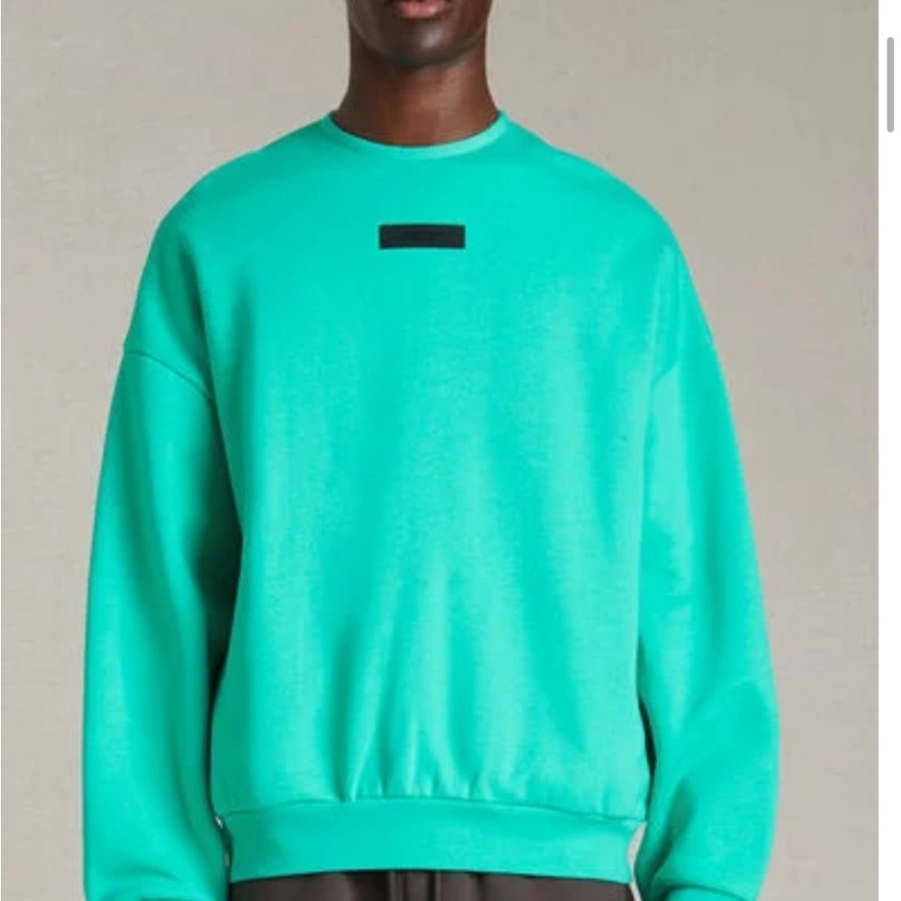 Essentials Fear of God Sweatsuit. Mint Leaf. Men Size Small